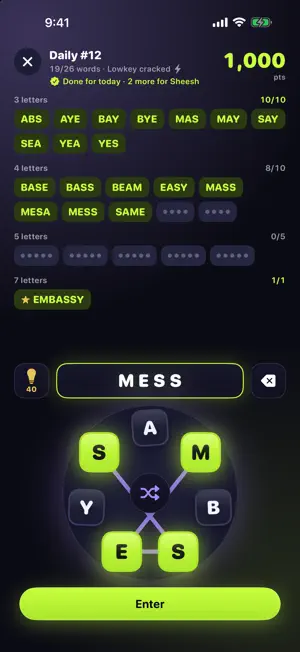 Wordslay: Word Builder screenshot 2