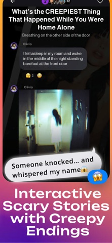 Whis - Text Story & Whispers iPhone screenshot