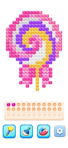 Glow Sort - Jewel Color Puzzle iPhone screenshot