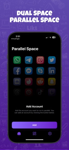 WA Dual Chat : parallel space screenshot