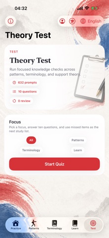 ITF Taekwondo Theory iPhone screenshot
