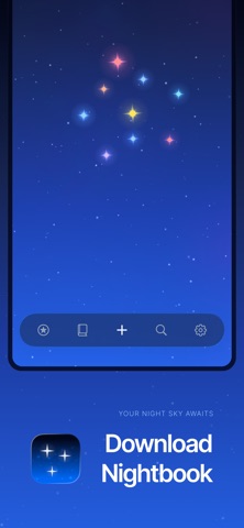 Nightbook - Night Sky Journal screenshot