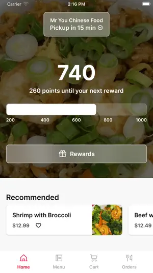 Mr You Chinese Food screenshot 1