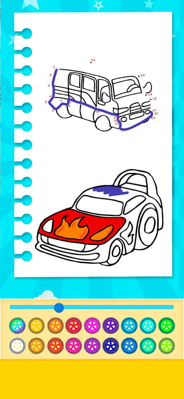 Screenshot #2 pour Application de coloriage de vo