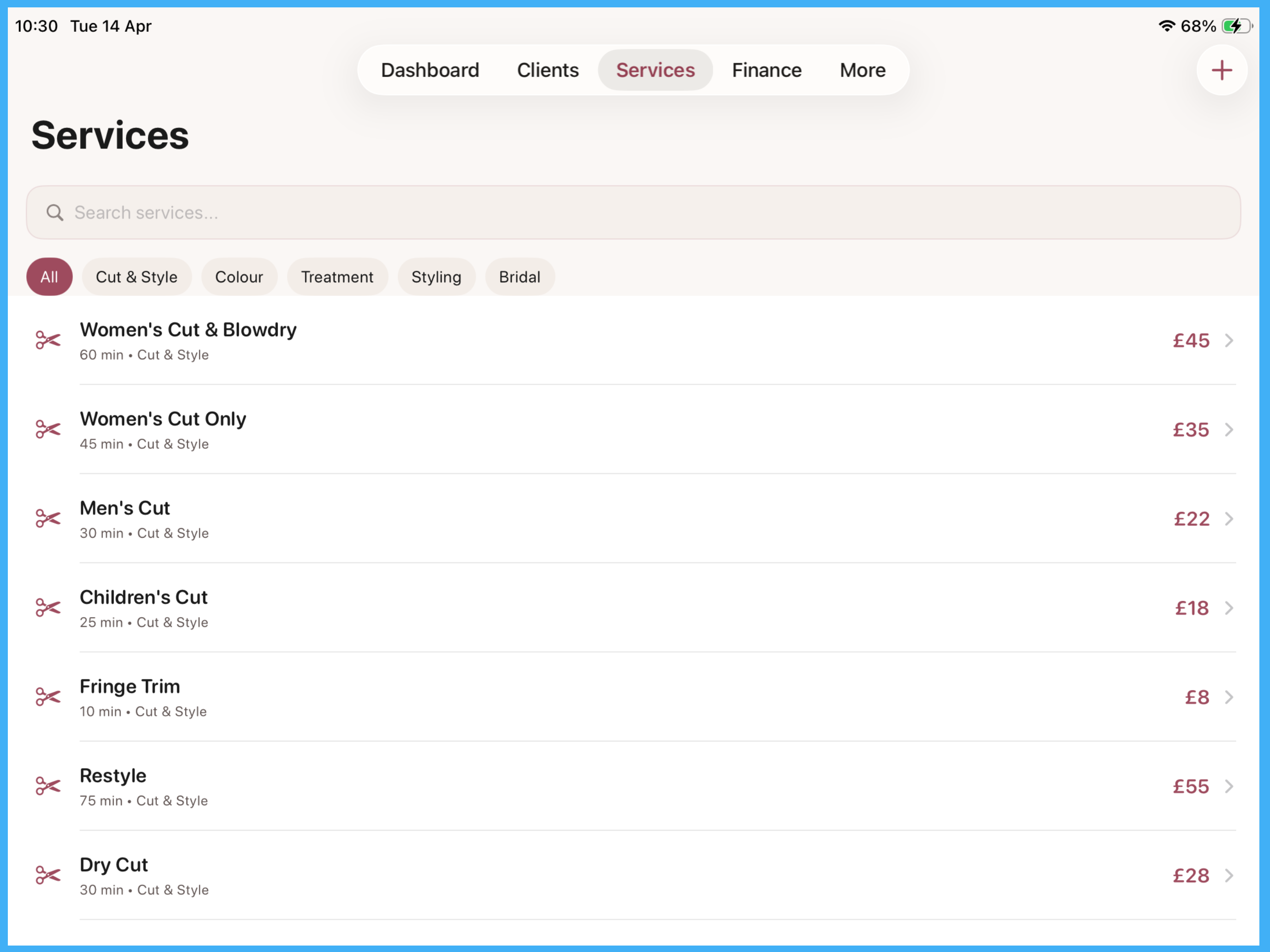 Hairdresser CRM screenshot 9