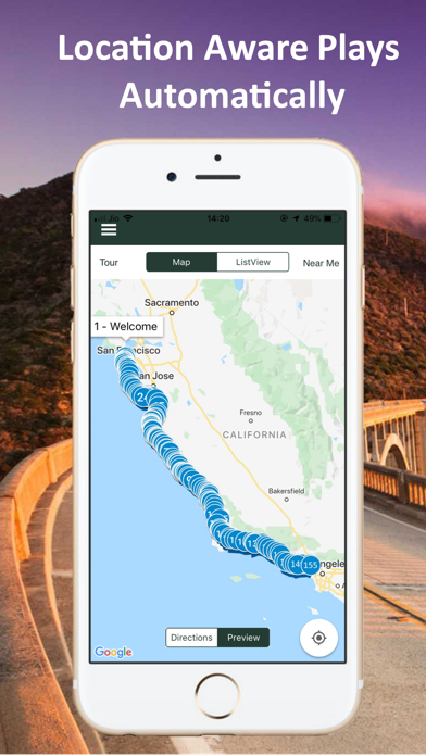 Screenshot 2 of Pacific Coast Highway 1 Guide App