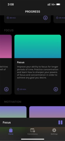 Progress Meditations screenshot
