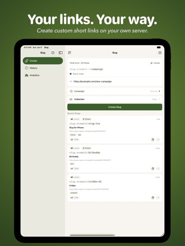Quick.Link iPad screenshot 1