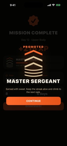Rank Up: Military Calisthenics screenshot 3