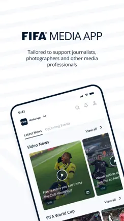 FIFA Media App iPhone image 1