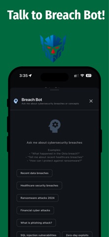 CyberPrism: Threat Tracker iPhone screenshot