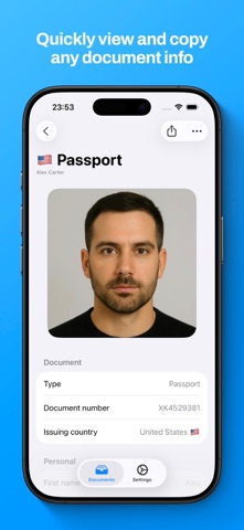 ID Vault: Travel Document Safe screenshot