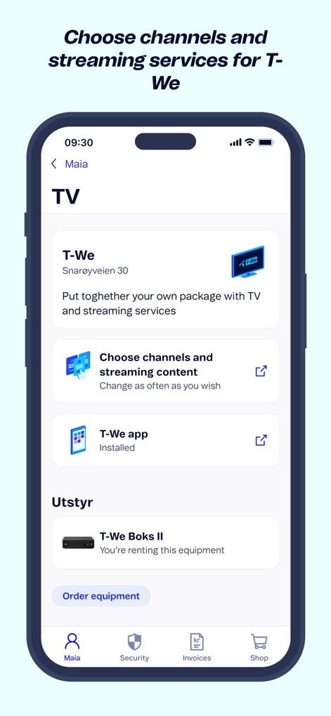 Mitt Telenor - Utilities App | MWM