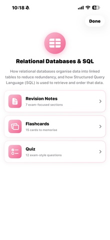 GCSE Computer Science Quiz screenshot