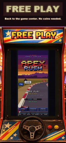 APEX RUSH: Retro Racer screenshot 1