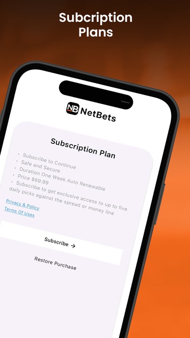 Netbets AI Screenshot