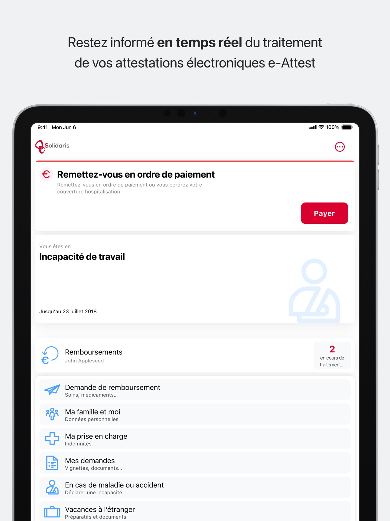 Screenshot 11 of Solidaris Wallonie