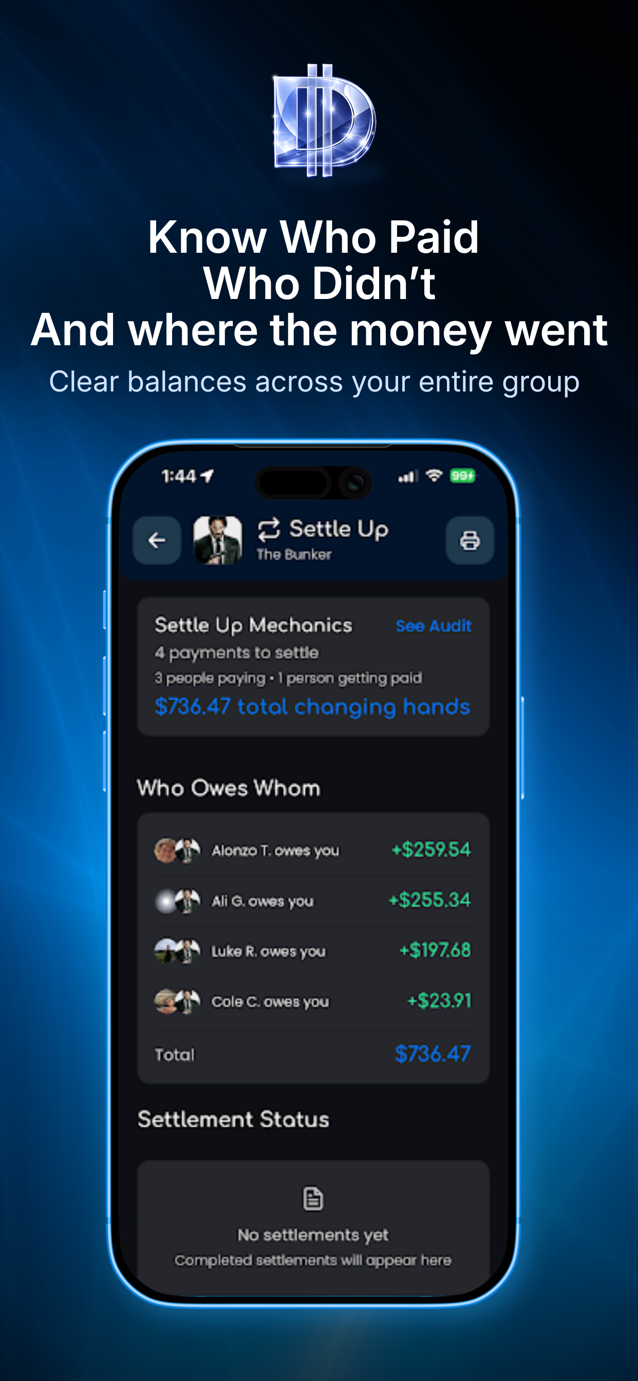 Divy It Up - Split Expenses