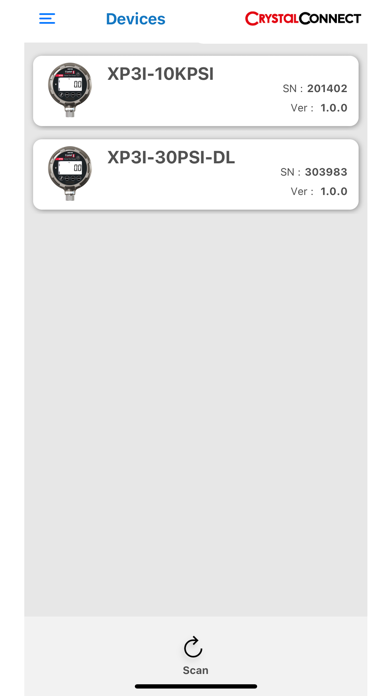 AMETEK STC CrystalConnect Screenshot
