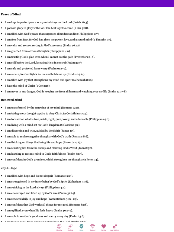 Decrees iPad screenshot 3 - Reference app