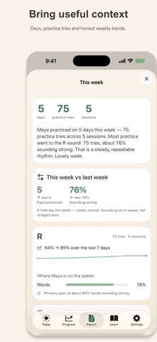 SpeechSeed: Articulation Coach Screenshot 5 of 6