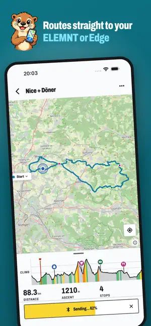 BikeOtter for Bike Computers screenshot 1