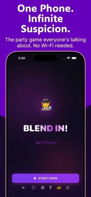 Blend In! - Party Word Game screenshot 1