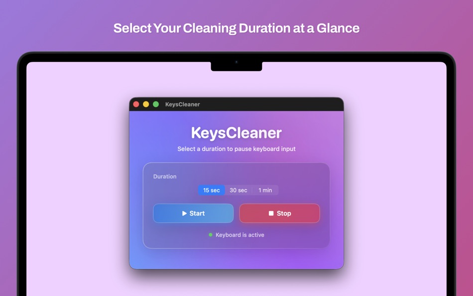 #1. KeysCleaner (macOS) Podle: Volodymyr Sichka