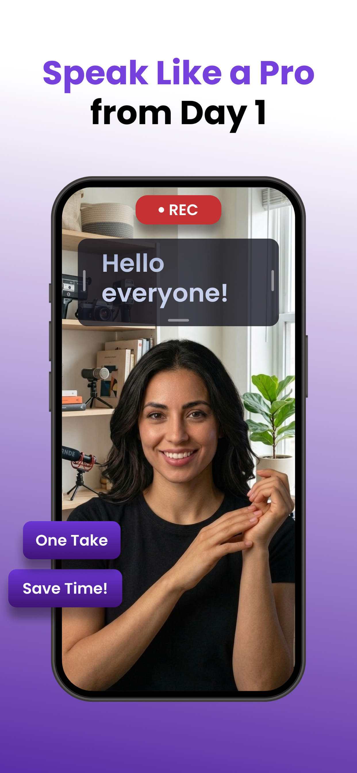 Teleprompter: Autocue Record