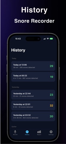 SnoreTracker:Snoring Recorder screenshot