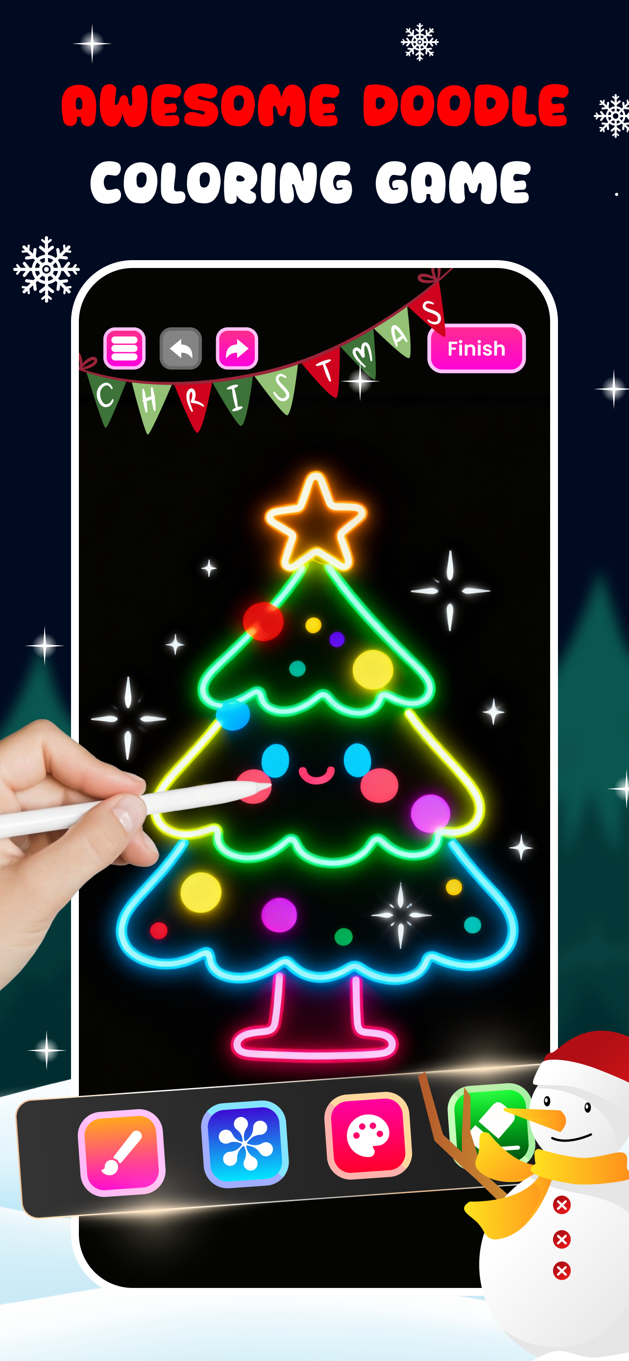 Neon Draw - Glow Doodle Art