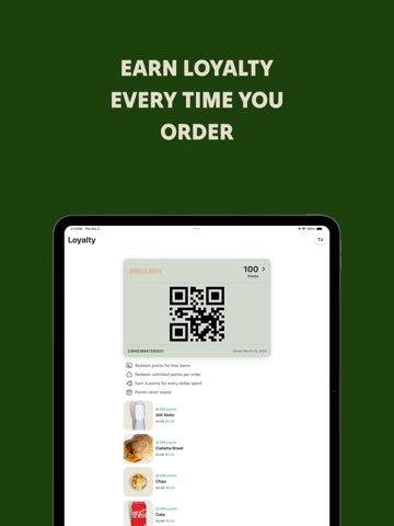 Burrata House iPad screenshot
