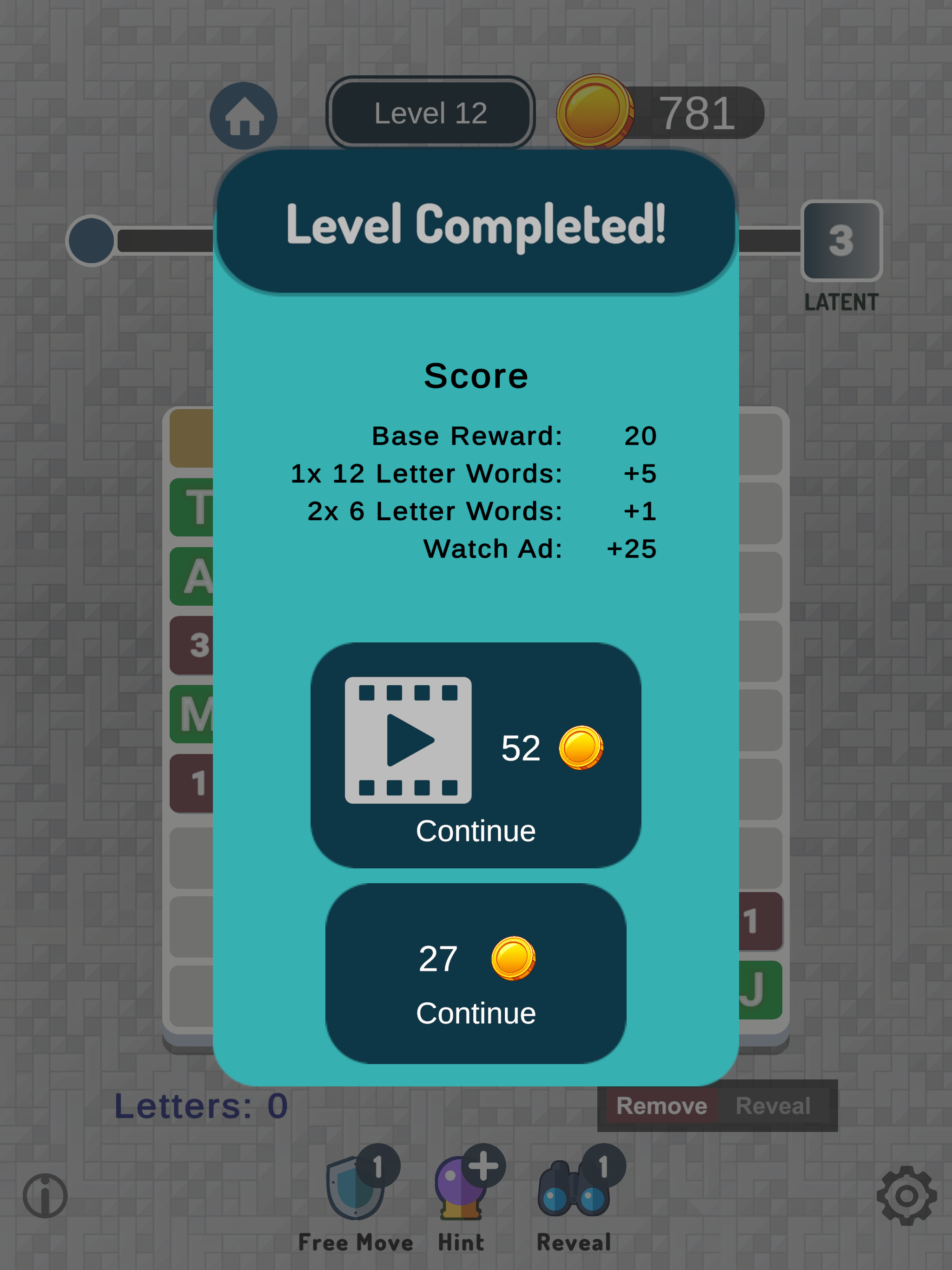 Wordfield: Hidden Letters screenshot 7