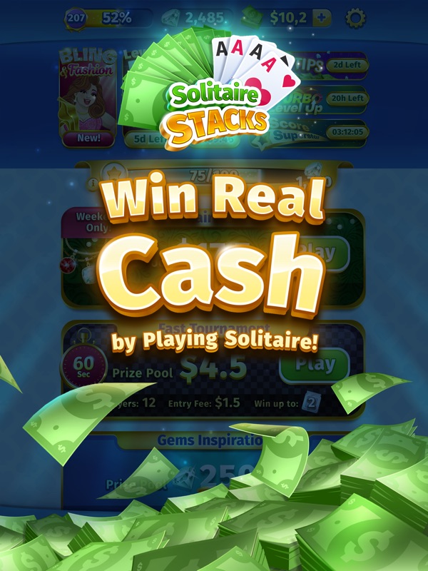 Solitaire Stash: Win Real Cash screenshot 2