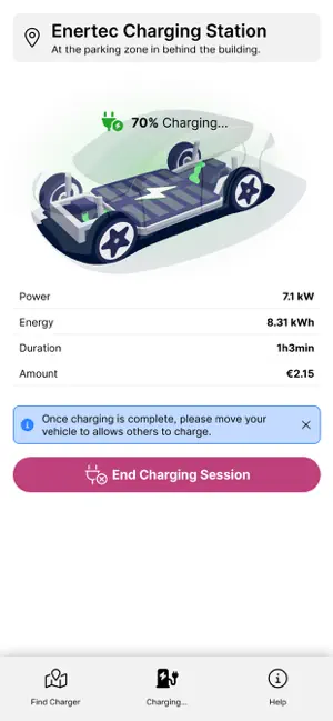 Enertec E-charge screenshot 4