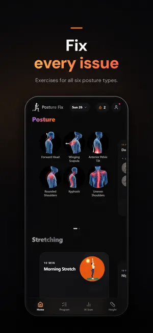 Posture Fix - Stretching & AI screenshot 3
