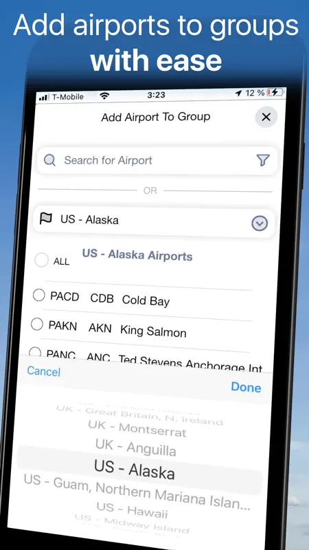 SmartBriefing METAR,TAF,NOTAMS screenshot 8 of 10