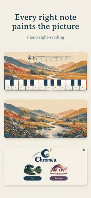 Chroméa: Piano Sight Reading screenshot 1