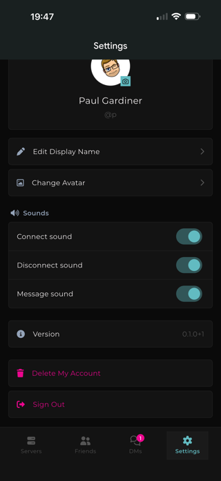 Lag - Chat & Hangouts Screenshot 2 of 7