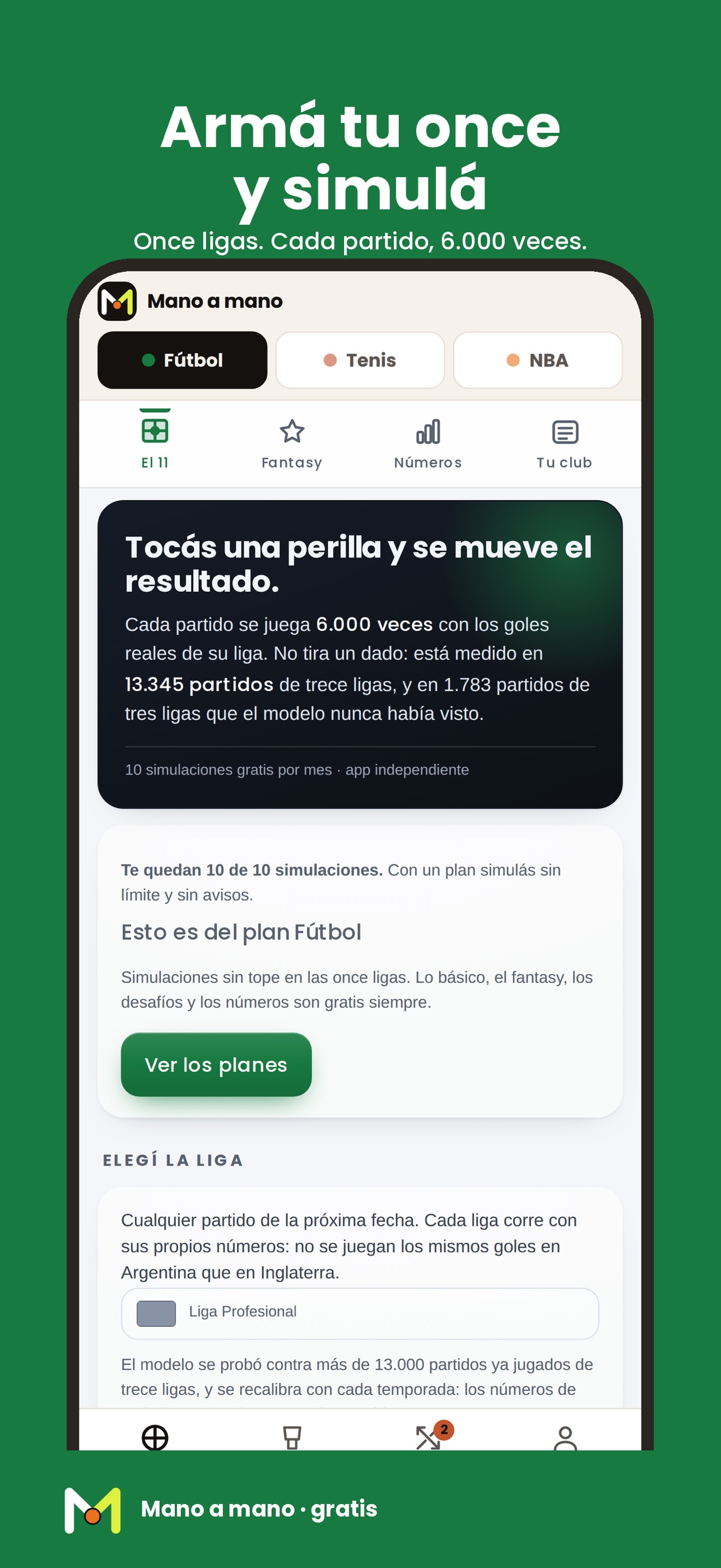 Screenshot 1 of Mano a mano