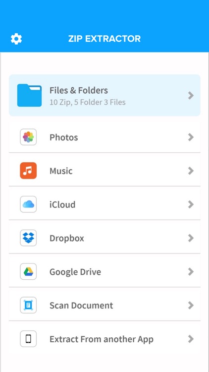 ZIP Extractor － Unzip, Unrar