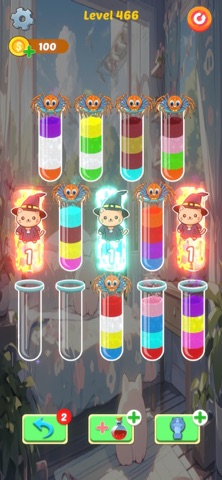 Water Sort - Magic Bubble Mode iPhone screenshot