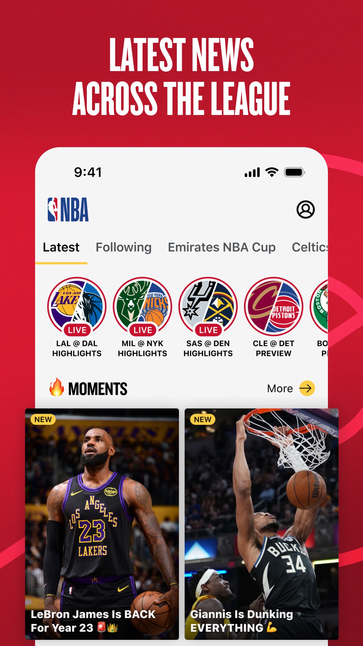 NBA: Live Games & Scores screenshot 6