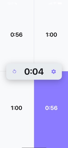 Quad Clock - 4 Player Timer Screenshot 2 of 3