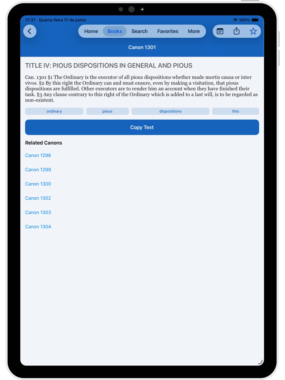 iPad screenshot