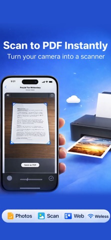 Printer: wireless printing screenshot