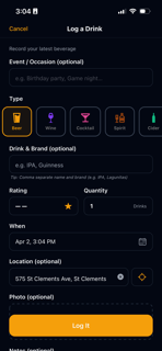 Suds: Alcohol Tracker screenshot 4