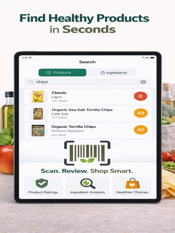 Label Clarity iPad screenshot