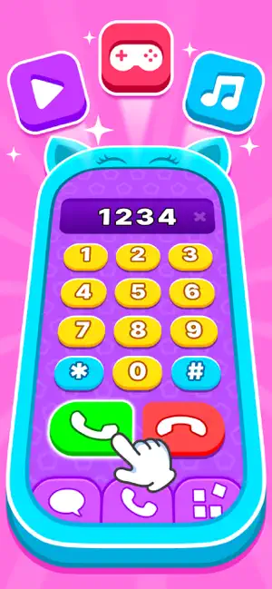 Baby Phone Game for Toddlers screenshot 1