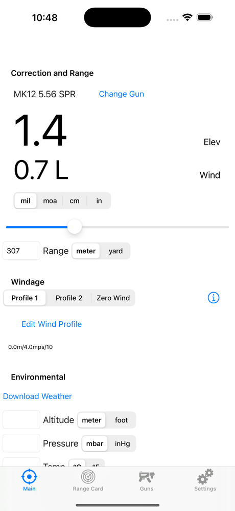 Sendit Ballistics screenshot 1
